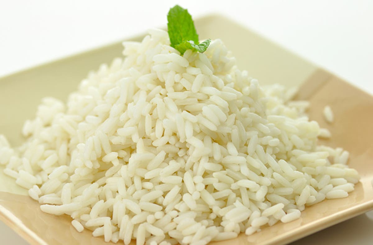 أرز البسمتي بطريقة صحية