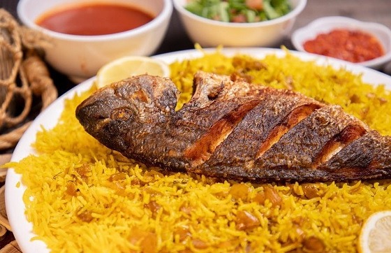 طريقة تحضير الأرز بالسمك المصري المقلي