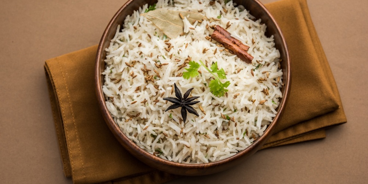 الأرز المبهر على الطريقة الهندية بأسهل طريقة 