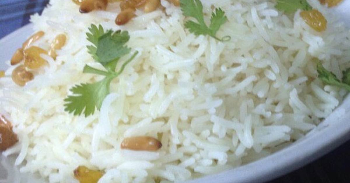 طريقة تحضير أرز أبيض بالزبيب