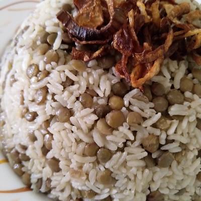 المجدرة بالأرز على الطريقة السورية لشهر رمضان 