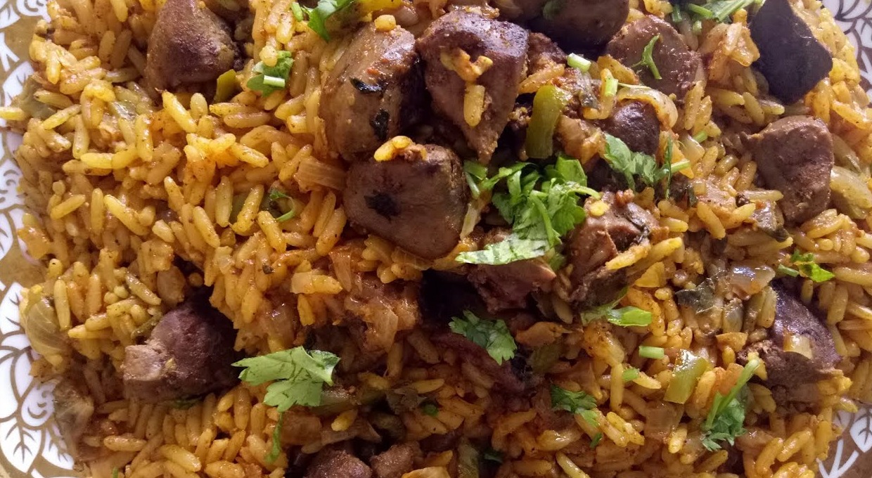الأرز بخلطة الدجاج لشهر رمضان