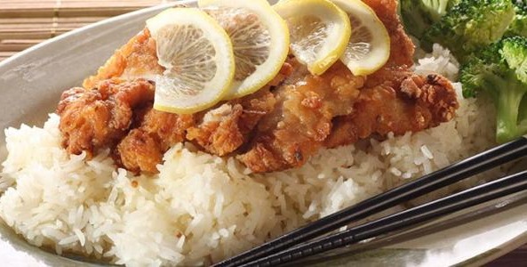الأرز بالسمك المصري المقلي لشهر رمضان