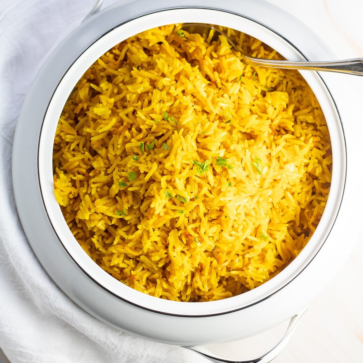 أرز بالكاري من المطبخ الهندي 