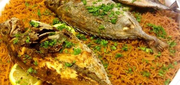 أرز مبهر مع السمك من المطبخ المصري 