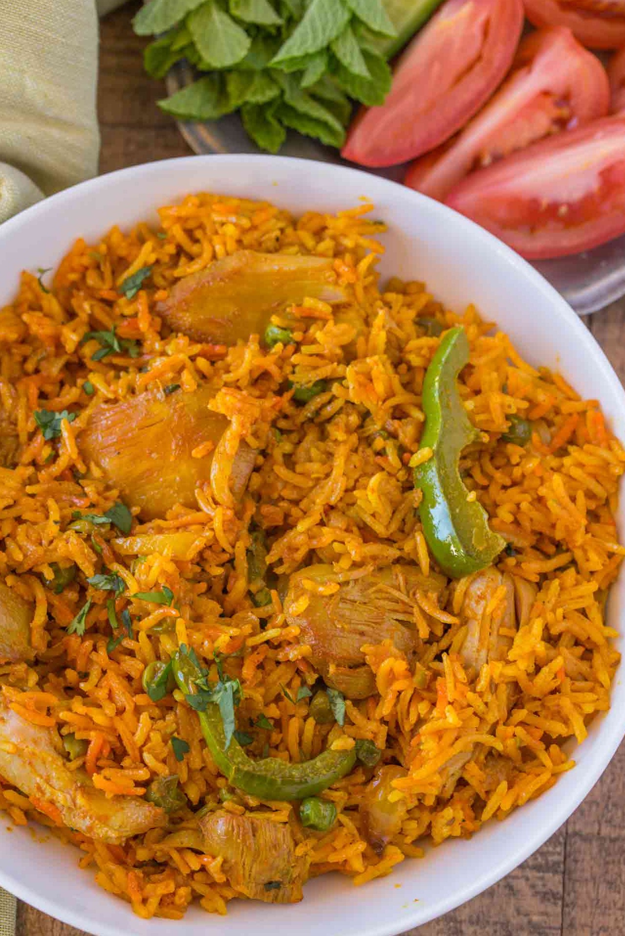 الأرز الهندي مع الدجاج بخطوات سهلة