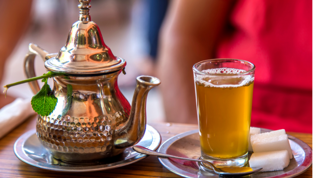 الشاي المغربي بالنعناع للشتاء 