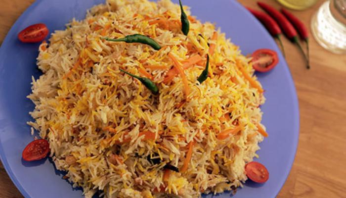 الأرز البسمتي بالطريقة الهندية