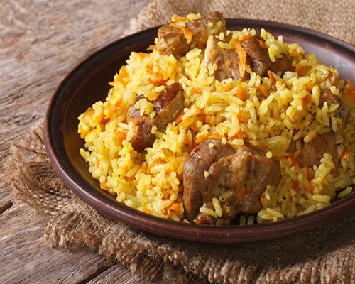 الأرز باللحم