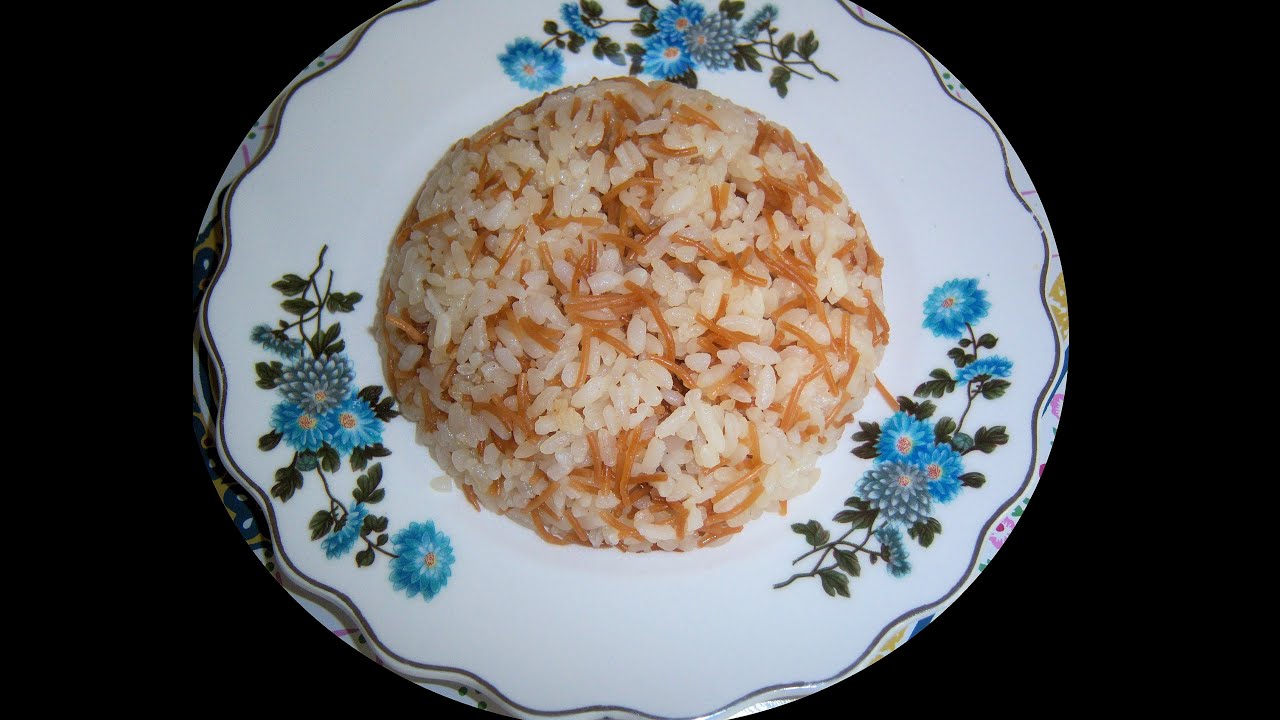 الأرز المصري بالشعيرية
